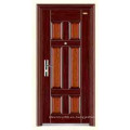 Egipto caliente diseño acero inoxidable barato seguridad puerta KKD-308 desde China Top 10 marca puerta